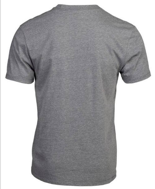 Browning Heather Gray Short Sleeve T-Shirt - Large, Cotton Blend with Front Screen Print