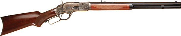 Cimarron 1873 Short Rifle .357 Magnum/.38 Special with Walnut Pistol Grip - 20 Inch Octagon Barrel