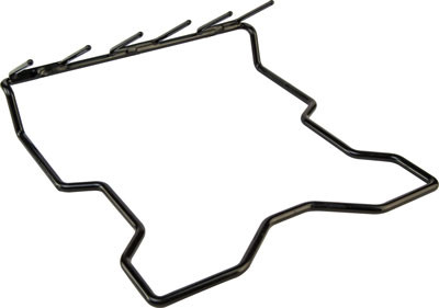 Lockdown 6-Gun Handgun Muzzle Rack with Steel/Vinyl Coating