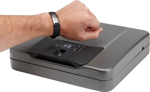Hornady Rapid Safe Gun Storage Box with Touch-Free Entry and Heavy-Duty Construction
