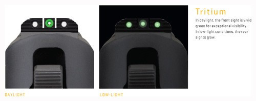 Sig Sauer Pistol Sight XRAY3 for P320, P250, P938 & P238 - Tritium 3-Dot System with Oversized Front Dot