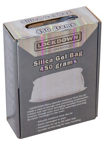 Lockdown Silica Gel 450g - Moisture Absorber for Firearms and Ammo Storage