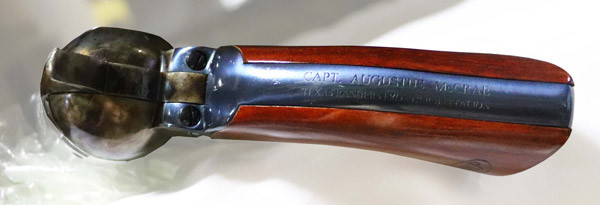 Cimarron Lonesome Dove Walker Revolver in 44 Caliber with Walnut Grip and Blue Finish