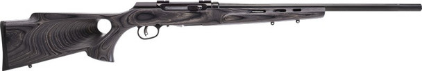 Savage A17 .17 HMR Heavy Barrel Sporting Rifle with 22-Inch Barrel and Grey Laminate Stock