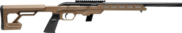 Savage 64 Precision .22 LR Semi-Automatic Rifle with Flat Dark Earth Stock