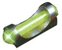 Truglo TG948AG Fat Bead Sight with Green Fiber Optic for 6-48 Thread, Machined Steel and Fiber Optic Construction