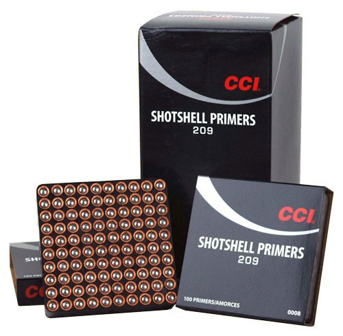CCI Primers 209 Shotshell, Field & Target Loads, 1000 Pack (Part #8)