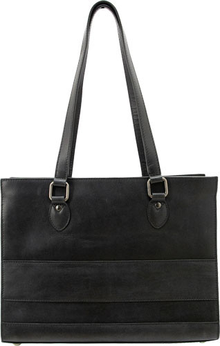 Cameleon Hephaestus Ares CC Slim Crossbody Bag in Black with Wire-Reinforced Straps