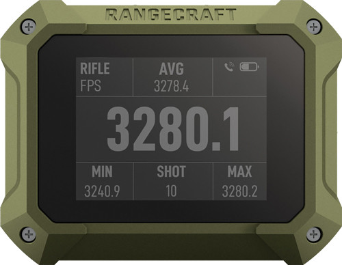 Athlon Rangecraft Velocity Pro Rifle Scope - 14F-122F Degree Operating, 100 Shots Per Session Memory