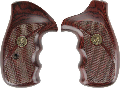 Pachmayr Rosewood Laminated Wood Revolver Grips for Smith & Wesson K & L Frame - Part 63020