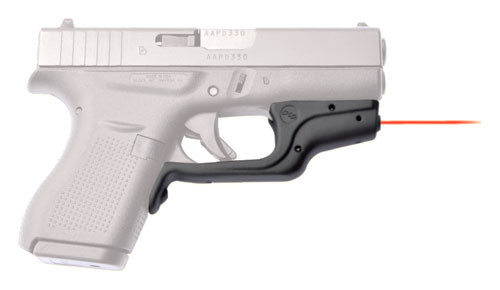 Crimson Trace LaserGuard LG443 for Glock 42 & 43 with Red Laser and Adjustable Windage & Elevation