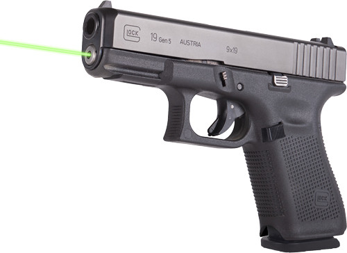 LaserMax Laser Guide Rod Green for Firearms – 5mW Internal Laser Sight with 5-Degree Beam and Ambidextrous Switch