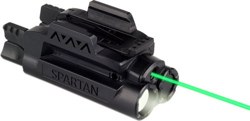 LaserMax Rail Mount Laser and Light Combo - Model SPSCG, Green Laser, LED Illumination, Adjustable & Ambidextrous