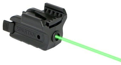LaserMax SPSG Green Laser Sight for Handguns with Rail Mount – 5MW Power, Fully Adjustable with Tactical Accessory Rail
