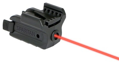 LaserMax Rail Mount Red Laser for Compact Handguns with Rails - Part Number SPSR