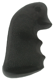 Hogue Rubber Grip for Ruger Super Blackhawk Long Barrel and Super Black Hunter - Monogrip with Finger Grooves, Black Matte