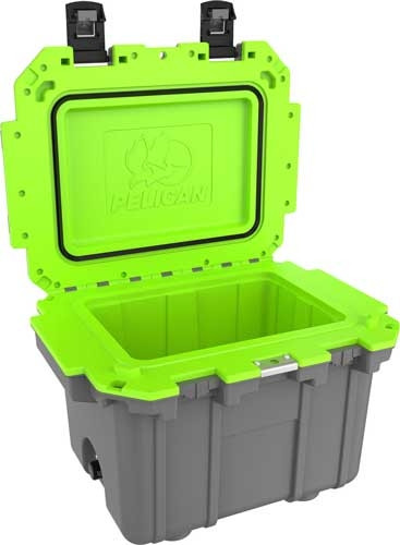Pelican Cooler IM 30 Quart - Durable Injection Molded Cooler with Extreme Ice Retention and Stainless Steel Lock Hasp