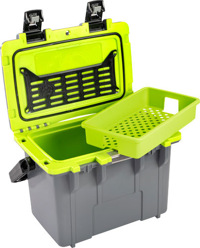 Pelican Coolers IM 14 Quart Insulated Cooler - Dark Gray and Green