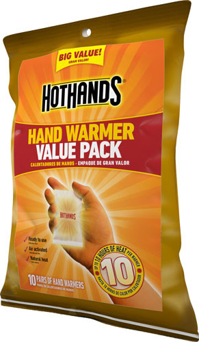 HotHands H162910 Hand Warmer Value Pack – Up to 10 Hours of Heat, 10 Pairs