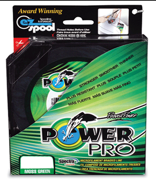 PowerPro Line PWR PRO 100# 300-Yard Green Fishing Line, Model 21101000300E