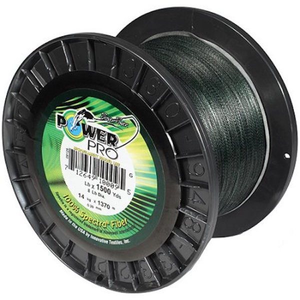 Power Pro Line PWR PRO 80 lb 1500-Yard Green Braided Fishing Line