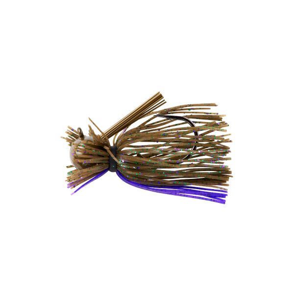 WAR EAGLE Spinner Baits WE12HFJ105 Heavy Finesse Jig in Green Pumpkin Candy