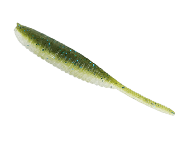 GSM Fishing 3" Shad Shape Worm Smallmouth Magic – Pack of 10