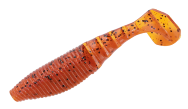 GSM Fishing 4" Paddle Tail Zako / Fire Craw Lure - YAM-134P-05-9003