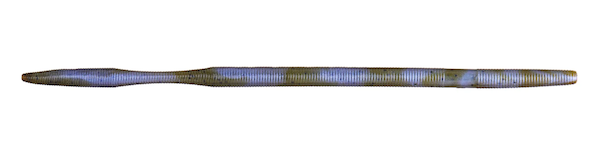 GSM Fishing 10" OKI Worm Floater Blue Craw - 6 Pack