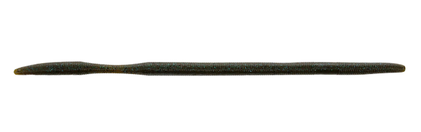GSM Fishing 10" OKI Worm Floater in Green Pumpkin Blue (6 Pack)