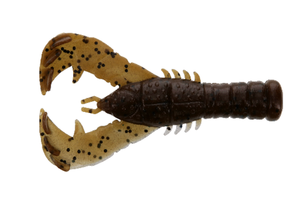 GSM Fishing YAM-CRAW3-08-962 3-Inch Yama Craw / Okeechobee Craw Soft Baits - Pack of 8