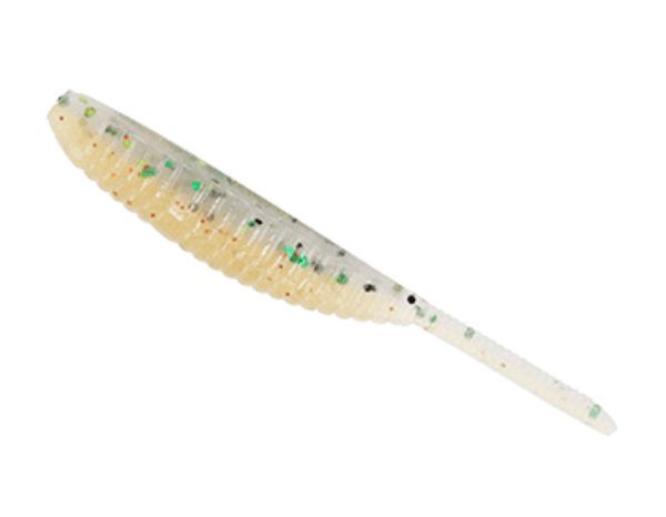 GSM Fishing 3-inch Shad Shape Worm / Perch Soft Baits (10 Pack)