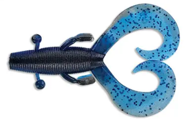 GSM Fishing 3.75-Inch Cowboy / Bruised Shin Soft Plastic Baits (7 Pack)