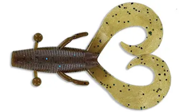 GSM Fishing 3.75 inch Cowboy / Okeechobee Craw Soft Plastic Baits (7 Pack)