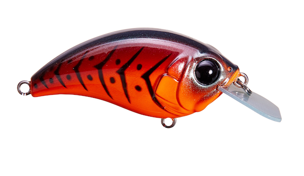 GSM Fishing SB-57 MDJ Squarebill 3/8 oz Strawberry Craw Fishing Lure