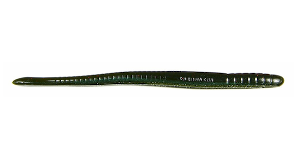 GSM Fishing Robo 4.5-Inch Fat Worm, 8-Pack in Neon Green Pumpkin