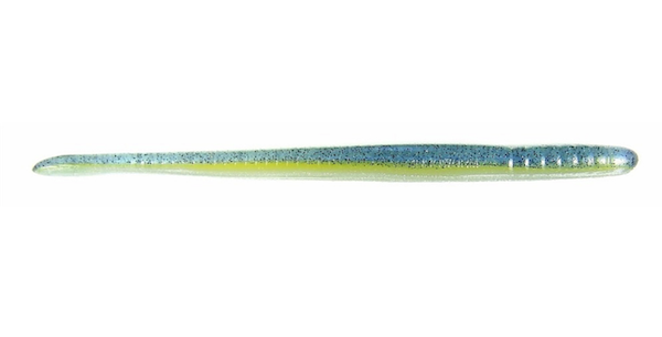GSM Fishing Robo 6-inch Fat Worm Soft Bait - 8 Pack, SXE Shad Style