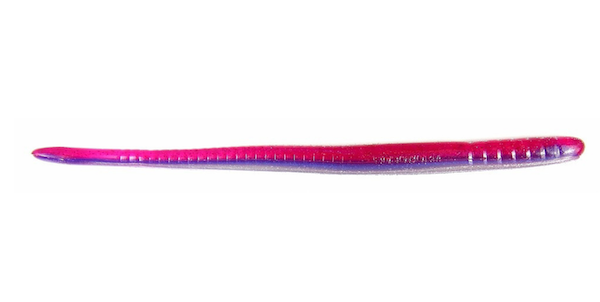 GSM Fishing Robo 6-Inch Fat Worm Aaron's Morning Dawn - 8 Pack