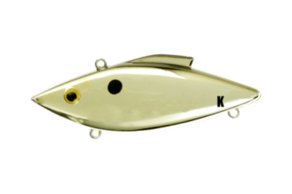 GSM Fishing Knock-N-Trap 1/2 oz Gold Black Back – Effective Lure for Freshwater and Saltwater Fishing