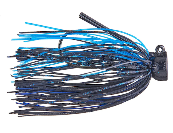 GSM Fishing Spot Remover Finesse Jig 3/16 oz Black/Blue - BEL-SRFJ316-101