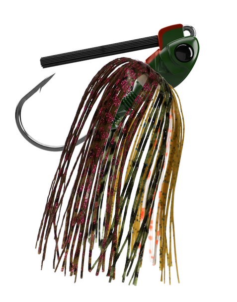 GSM Fishing Brush Panda 1/4 oz. Heavy Cover Swim Jig – Bluegill