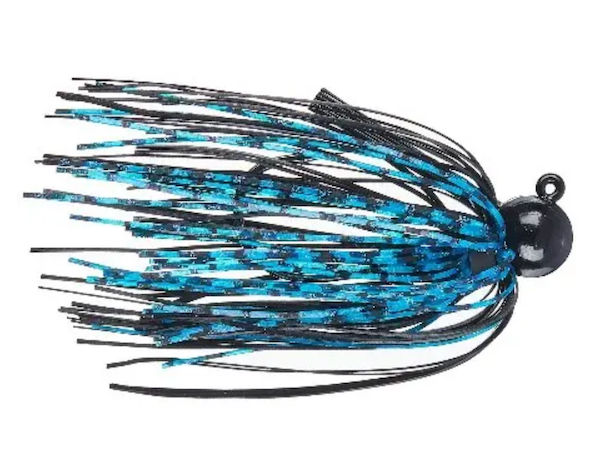 GSM Fishing Buckeye G-Man Ballin'Out 2 Jig Black/Blue 1/2 oz