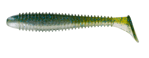 GSM Fishing 3.8 inch Pro Swimmer / Baby Bass Lures (6 Pack) - Part Number BBB-38PROSWIM-03