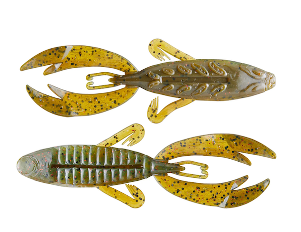 GSM Fishing Rojas Fight Frog 5-Inch Assortment Pack - Green Pumpkin and Watermelon Red