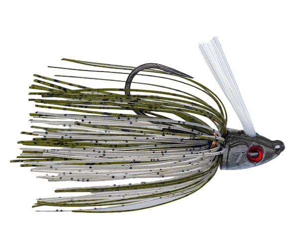 GSM Fishing RL DL Deflect Swimjig 3/8 oz Green Smoke – Versatile Saltwater and Freshwater Lure