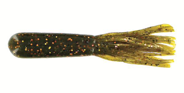 GSM Fishing 4" Salt Tube with Green Pumpkin Copper Flake - 8 Pack