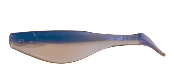 GSM Fishing 4-inch Shad Natural Pro Blue – 10-Pack