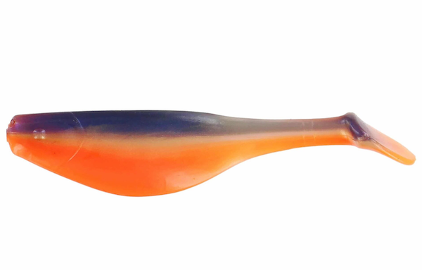 GSM Fishing 3" Shad Gold Shad (10 Pack) – Durable Soft Plastic Lures for Freshwater and Saltwater Fishing