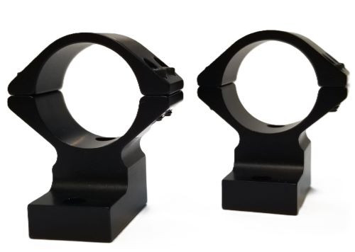 Talley Manufacturing Tikka T3/T3X Alloy Light One-Piece Ring and Base Combo, 1-Inch High, Black Finish