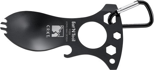 CRKT Eat'n Tool 4-Inch Black Multi-Tool with 3Cr13 Stainless Steel Construction